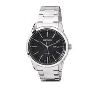 Seiko SNE527P1 Montre habillée de 40 mm à énergie solaire pour hommes