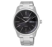 Seiko Solar SNE527P1 - Homme - 40 mm - Analogique - Quartz - Verre saphir
