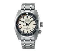 Seiko Speedtimer Automatique Montre Homme Cadran Blanc Boîtier Rond SPB513J1