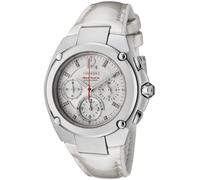 Seiko SRW897P1 avec bracelet en cuir blanc