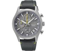 Seiko Montre à Quartz analogique pour Homme avec Bracelet en Nylon SSB423P1 Noir, Noir, Bracelet