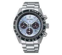 Seiko SSC813 Prospex Montre chronographe Solaire pour Homme Bleu, Argenté/Bleu Glacier, Moderne
