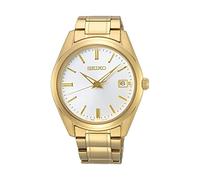 Seiko UK Limited - EU Quartz analogique Montre avec Bracelet en Acier Inoxydable doré SUR314P1