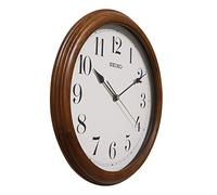 Seiko Wall Clock (32 cm x 32 cm x 4 cm, Brown, QXA153BN)