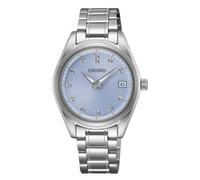 Seiko Women Analog Quartz Watch with Stainless Steel Strap Silver