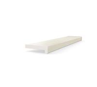 Seiletech.de Banc de fenêtre en PVC | 25 cm x 90 cm | Chêne scandinave | Rebord de fenêtre | Pour l'intérieur | Intérieur | Vendu au mètre | Décoration | Plastique