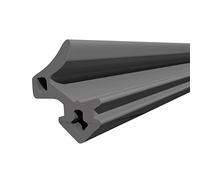 Seiletech.de Gealan S-1188 Joint d'étanchéité en caoutchouc pour fenêtre en PVC Noir 15 m