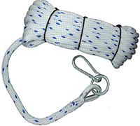 SEILFLECHTER - Corde pour ascenseur de chantier Spiral-Birotex® | Corde polyvalente pour usage privé, artisanal et industriel avec Ø 16 mm, 30 m, avec anneau et mousqueton