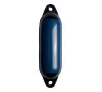 Seilflechter - Pare-battage Gonflable 120 x 450 mm en Bleu Marine, Pare battage Long avec 2 Yeux, pour Bateau & Yacht