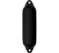 Seilflechter - Pare-battage Gonflable 150 x 580 mm en Noir, Pare battage Long avec 2 Yeux, pour Bateau & Yacht
