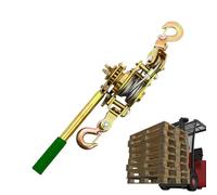 Seilratschenpanner, tendeur de corde Heavy Duty | Tendeur de câble Heavy Duty, système de poulie, rouleau de levier, engrenages renforcés, tendeur à cliquet manuel, tendeur à pas de fil