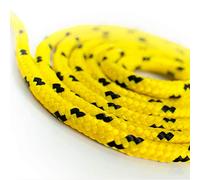 Seiltech.de Corde en polypropylène jaune - 2 mm - 20 m - Charge maximale : 82 kg - Corde tressée en plastique
