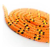 Seiltech.de Corde en polypropylène orange - 2 mm - 15 m - Charge maximale : 82 kg - Corde tressée en plastique