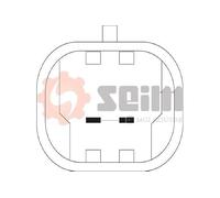 SEIM Lève-vitre Arrière Droite électrique avec moteur électrique Compatible avec BMW 3 Berline E46 51358212100 67628362065 8212100 900541