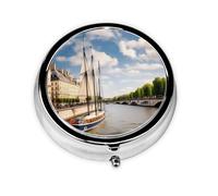 Seine Sailinga Petite boîte à pharmacie à trois compartiments qui peut être placée dans votre poche ou votre sac à main et peut stocker des vitamines