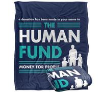 Seinfeld The Human Fund Plaid ultra doux au toucher soyeux - 152 x 127 cm