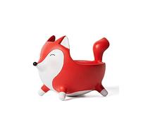 SEINHIJO Plateau de Bonbons Plateau de Biscuits Boite de Cookies Renard Décor Figurine Animal Cadeau Sculpture Modern Arts Maison Statue Résine 20cm