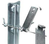 Seiria Lot de 5 câbles torsadés pour poteaux en T, économiseur de temps, faciles à utiliser, assez solides pour tordre n'importe quel fil de clôture