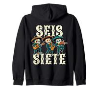 SEIS Siete Souls Day of Dead Dia De Los Muertos 67 Garçons Sweat à Capuche