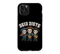 SEIS Siete Souls Day of Dead Dia De Los Muertos 67 Meme Coque pour iPhone 11 Pro