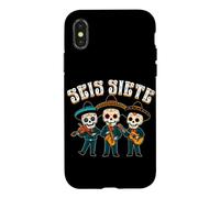 SEIS Siete Souls Day of Dead Dia De Los Muertos 67 Meme Coque pour iPhone X/XS