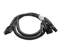 Seismic Audio - Sa-db8 X F3 - DB25-8 canaux XLR femelle 0,9 m D-Sub Serpent câble patch Bay Interface câble modulaire