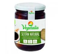 Seitan Naturel Stérilisé en Bocal - Lot de 2 unités (250 g c/u) - Protéine de blé longue conservation - Texture ferme pour fer et ragoût - Pas besoin de froid - 500 g total
