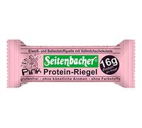 Seitenbacher Barres protéinées roses (avec morceaux de fraise, pack de 6 x 60 g)