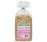 Seitenbacher Bircher Müsli I Céréales entières I Blé I Avoine I Corn Flakes I Raisins secs I 3 x 750 g