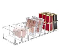 Seitop Organisateur de maquillage amovible, 8 compartiments en acrylique pour cosmétiques, bijoux, tiroirs transparents pour commode, salle de bain, cuisine