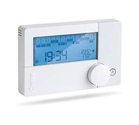 SEITRON Freetime Evo Thermostat programmable Quotidien numérique à Batterie, Plastique