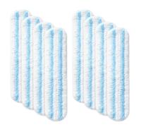 Seivunol Lot de 8 Serpillères Microfibre de Rechange pour Vileda H2PrO | Recharge Serpillère pour Vileda, Absorption Rapide, Nettoyage Puissant, Lavable et Réutilisable, Utilisation à Sec ou Humide