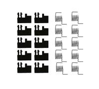 SEIWEI Lot de 10 cliquet à ressort pour tondeuse à gazon compatible avec Stihl FS40, FS45C, FH75, FR85