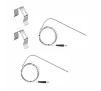 SEIWEI Lot de 2 sondes à viande en acier inoxydable 304 compatibles avec Rec Tec Grill RT-MTPRB Remplacement RT-700 RT-590 RT-340 Fumoir à granulés de bois