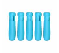 SEIWEI Lot de 5 craies sans poussière avec supports, non toxiques et inodores en quatre couleurs, parfaites pour les tableaux noirs, le dessin et l'écriture des tout-petits