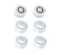 SEIWEI Lot de 6 roues de guidage pour robot de piscine et roues motrices | Contient 4 roues de guidage, 2 poulies, compatible avec DolphinNautilus Premier Triton Wave M400 M500 empêche le glissement
