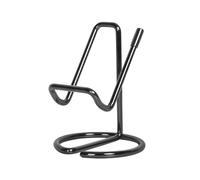 SEIWEI Support vertical en métal noir pour téléphone portable, cartes de visite, support de bureau pour bureau, maison, exposition, réunion