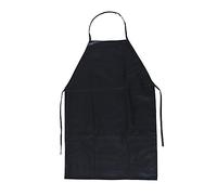 SEIWEI Tablier imperméable pour homme - Noir - Tablier de travail en caoutchouc vinyle - Tablier de travail industriel et chimique - 88,9 cm, Noir , 95*63CM