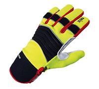 Seiz Mechanic Gants universels pour intervenants d'urgence Jaune/Noir/Rouge/gris 800185, 7, Gelb/Schwarz/Rot/Grau, 1