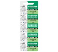 Seizaiken 397 SR726SW 1,55 V 0 % Hg Piles pour montres à oxyde d'argent (5 piles) fabriquées au Japon par Seiko