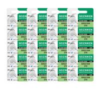 Seizaiken Seiko 379 SR521SW Lot de 20 piles oxyde d'argent pour montre 1,55 V 0 % Hg