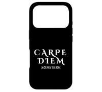Seize Day Carpe Inspiration Diem Latin Inspiration Coque pour iPhone 17 Pro