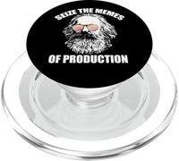 SÉIZE The Memes of Production Funny Karl Marx Communist Meme PopSockets PopGrip pour MagSafe