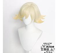 SEIZIS Cosplay Wig Elisi Yinyang Normal University Yys Emperor COS Pseudo Unwaken Awakening Silicone Simulation Head Top