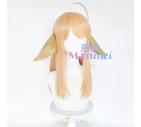 SEIZIS Cosplay Wig Fox Demon Little Matchmaker Tushan Red Red Tushan Susu cos Perruque (Perruque + Oreilles + Ruban Rouge) (Perruque + Oreilles) + Ruban Rouge