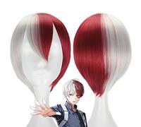 SEIZIS Cosplay Wig Halloween Perruques Mon héros collège Perruque COS Petit héros 冻 冻 Cheveux Cosply