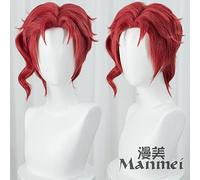 SEIZIS Cosplay Wig JoJo’s Bizarre Adventure, Hanakyoin Roban, Terry Hugh Dio Josef Jotaro Naranga cos wig Hanakyoin (Send Hairnet)