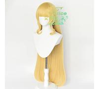 SEIZIS Cosplay Wig LoveLive! Superstar !! Pingless COS Wig Hair Special Gold Simulation Head