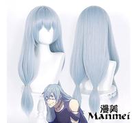 SEIZIS Cosplay Wig Malédiction Retour à la Bataille cos Perruque Polygonum cuspidatum Yurenfu Noir Meguzaki Rose Sauvage Cinq Gogou curl épines Vraie Perruque