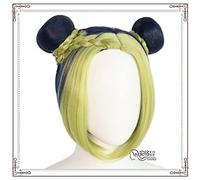 SEIZIS Cosplay Wig Merveilleuse Aventure de JoJo Shi no Kai Article Creux Xu LUN Section de modélisation Perruque Cosplay Article Creux Xu LUN